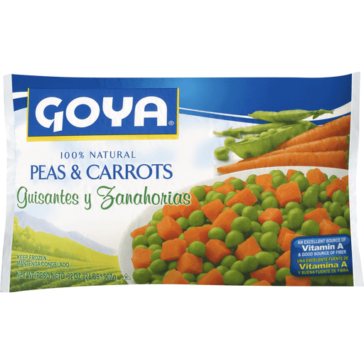 slide 1 of 1, Goya Peas And Carrots, 32 oz