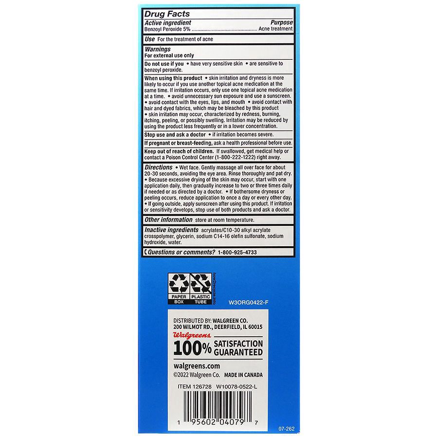 slide 2 of 5, Walgreens Deep Acne Cleanser 4oz, 4 fl oz