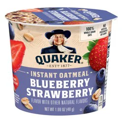 Quaker Blueberry Strawberry Instant Oatmeal 1.69 oz