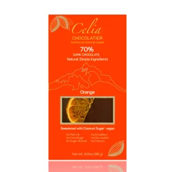 Celia Chocolatier 70% Dark Chocolate 3 oz