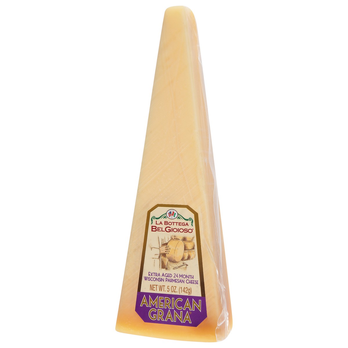 slide 3 of 9, BelGioioso American Grana Extra Aged Parmesan Cheese 5 oz, 5 oz