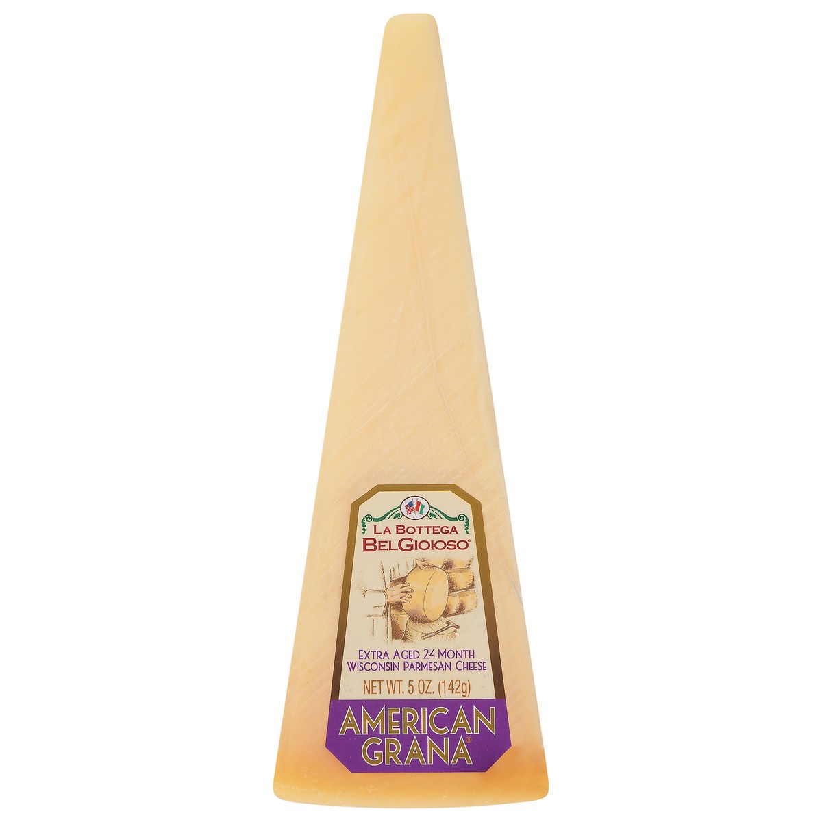 slide 1 of 9, BelGioioso American Grana Extra Aged Parmesan Cheese 5 oz, 5 oz
