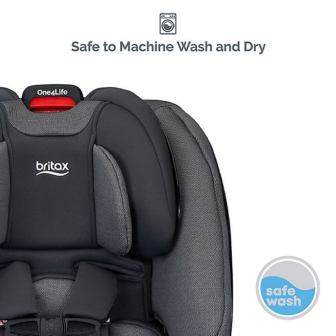 slide 6 of 15, Britax One4Life ClickTight SafeWash All-in-One Convertible Car Seat - Drift Grey, 1 ct