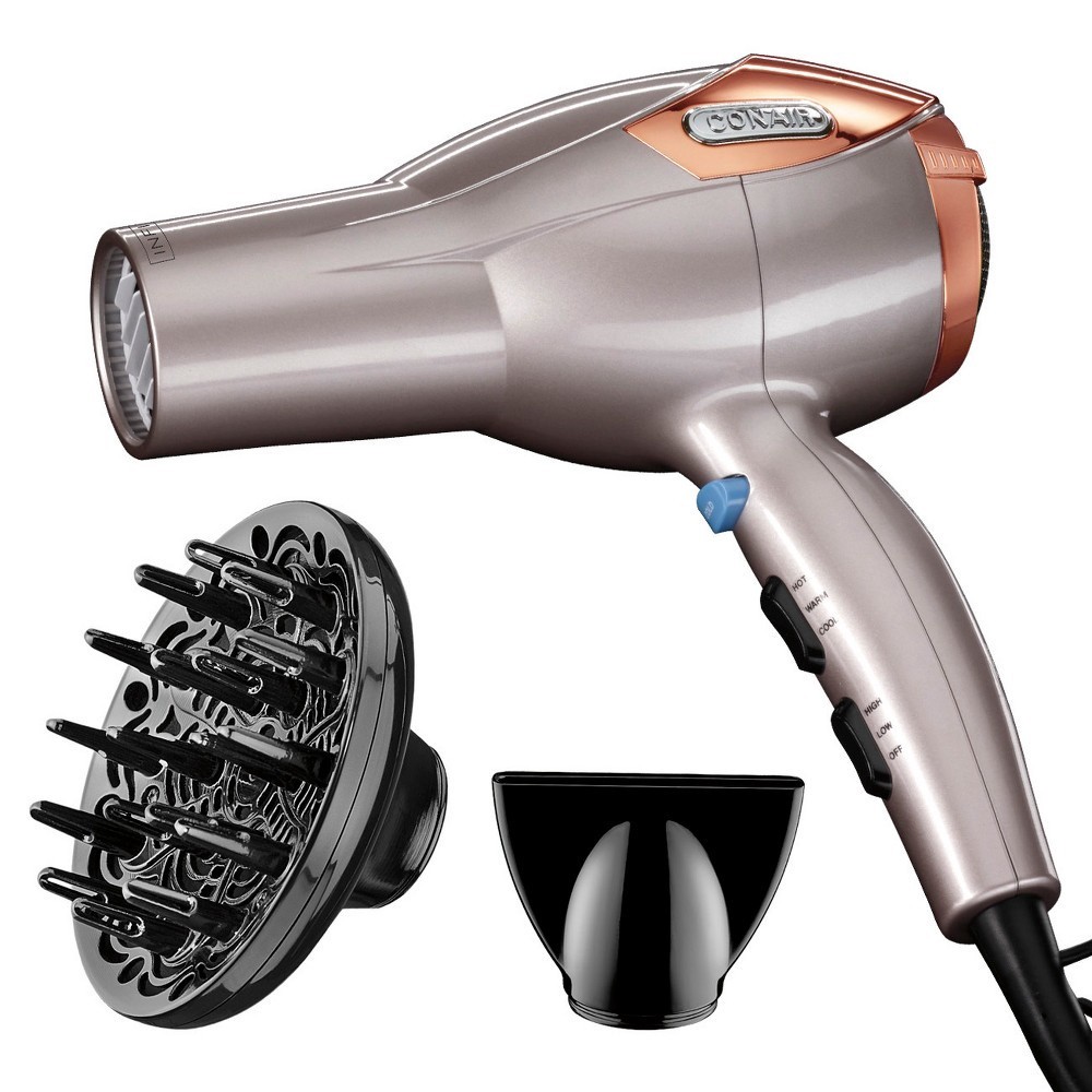 slide 7 of 7, Conair Infinity Pro Styling Tool Blow Dryer, with bonus Diffuser, 1875 watt