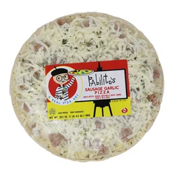 Pabilito's Sausage Garlic Pizza