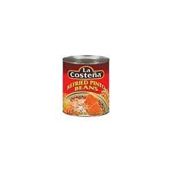 La Costena Refried Pinto Beans - 96 oz