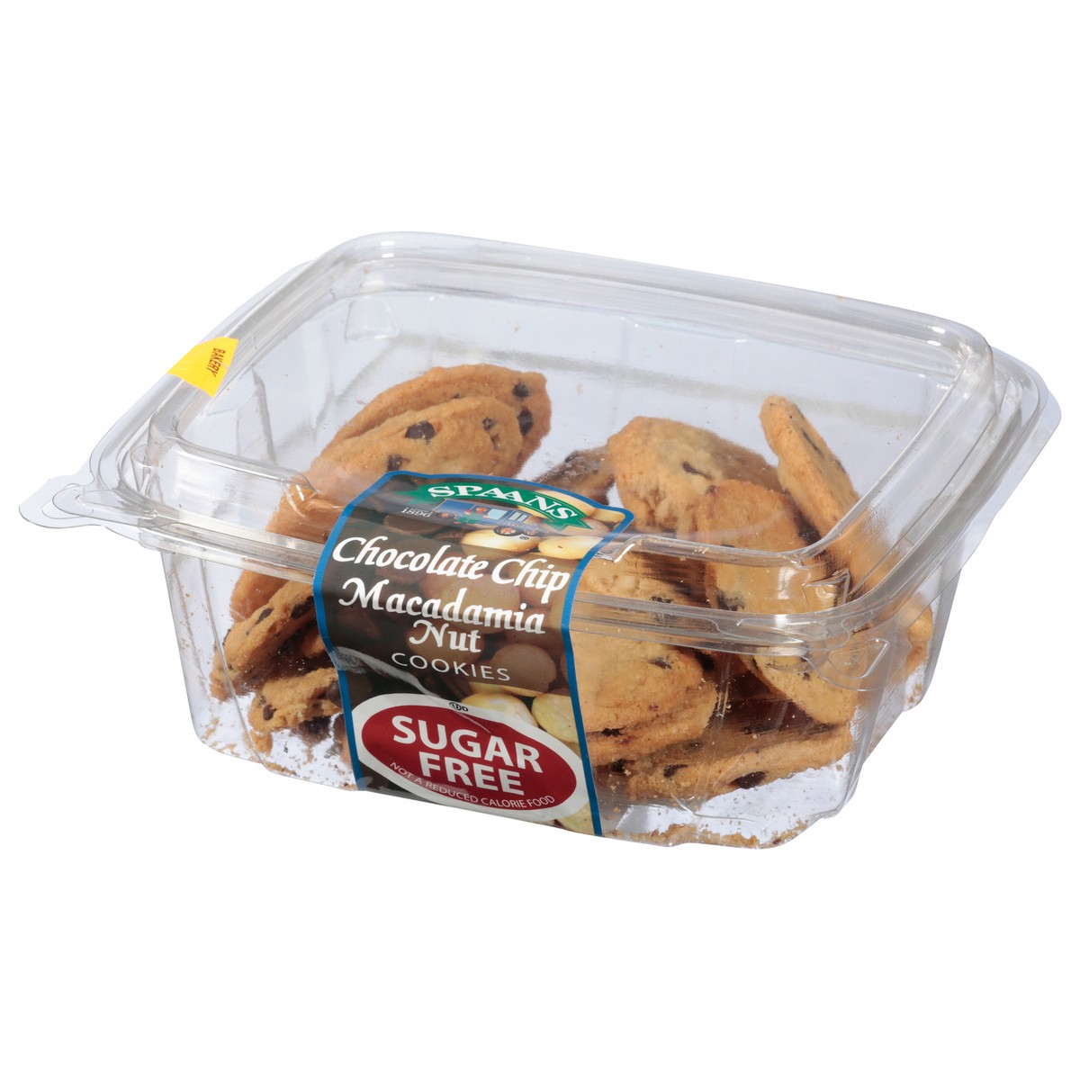 slide 12 of 13, Spaans Chocolate Chip Macadamia Nuts Cookies 8 oz, 8 oz