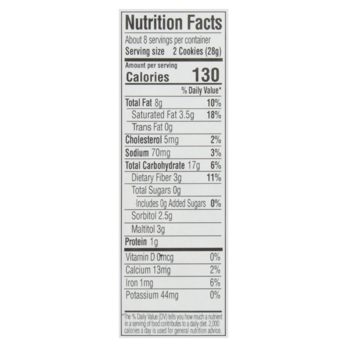 slide 5 of 13, Spaans Chocolate Chip Macadamia Nuts Cookies 8 oz, 8 oz