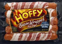 Hoffy Bacon Wrapped Hot Dogs