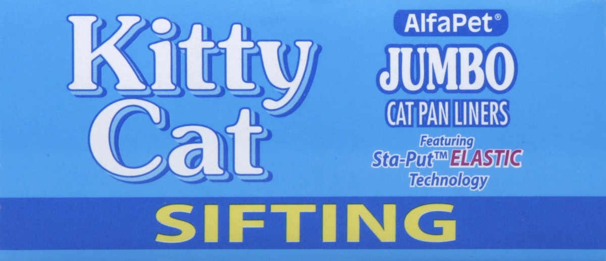 slide 2 of 4, AlfaPet Jumbo Premium Sifting Cat Pan Liners, 5 ct
