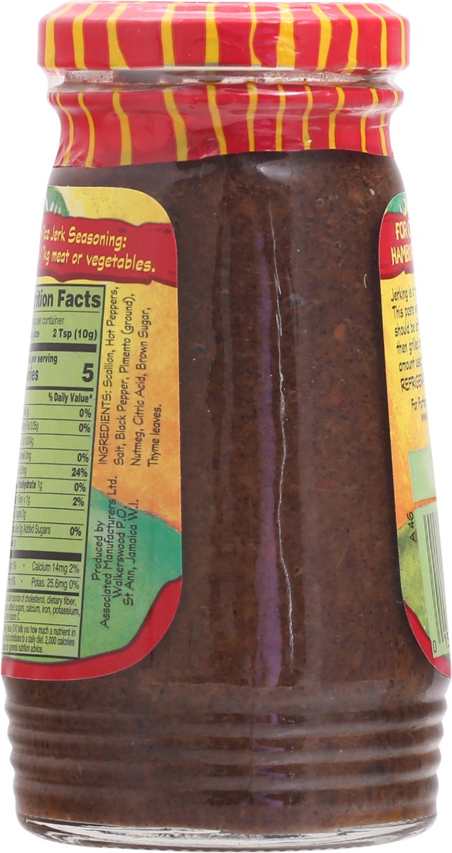 slide 9 of 13, Walkerswood Hot & Spicy Traditional Jamaican Jerk Seasoning 10 oz Jar, 10 oz