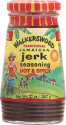 Walkerswood Hot & Spicy Traditional Jamaican Jerk Seasoning 10 oz Jar