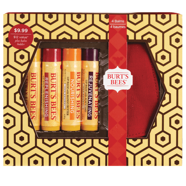 slide 1 of 1, Burt's Bees Lip Balm Assorted, 1 ct