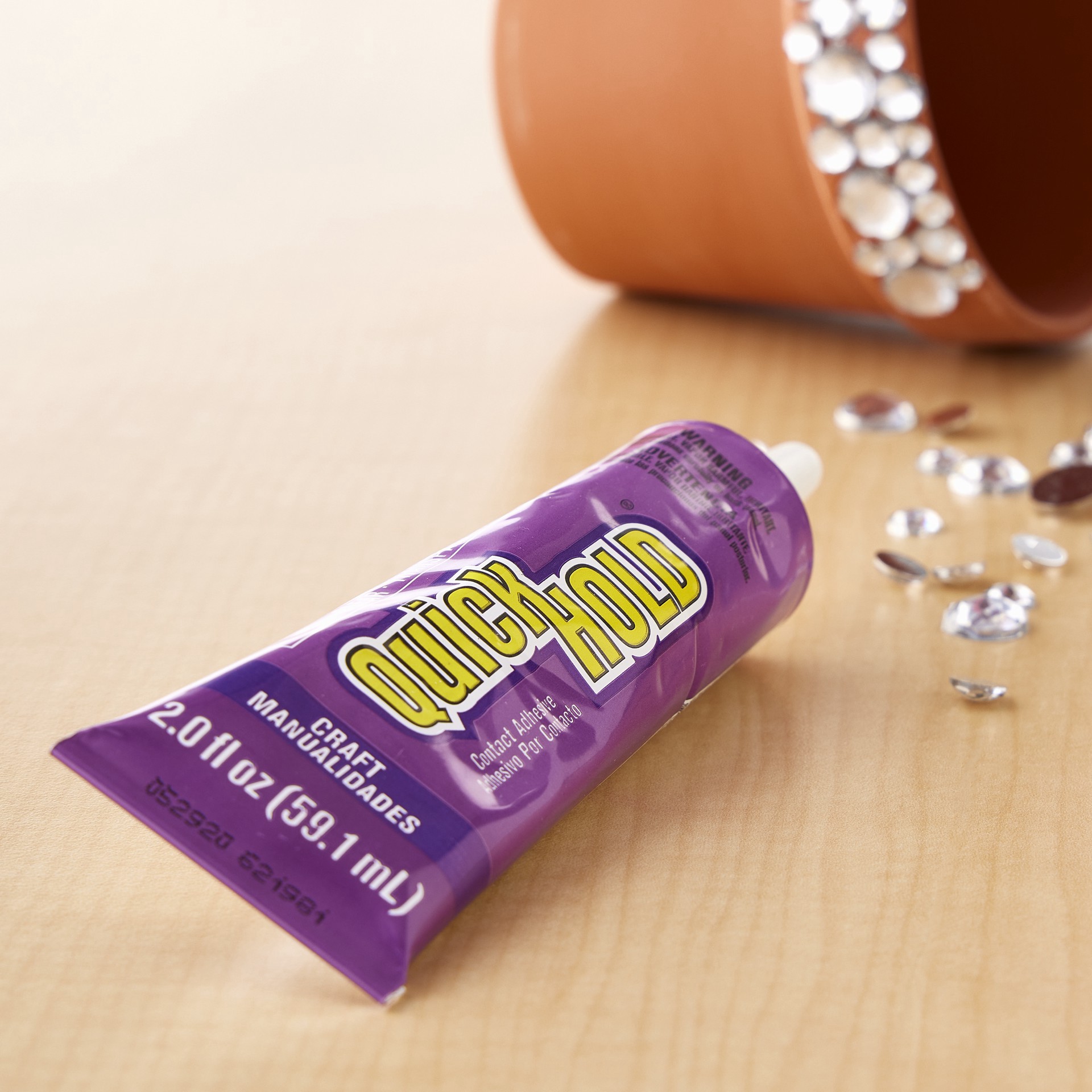 slide 2 of 3, E6000 Quickhold Adhesive, 2 fl oz