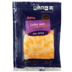 Hy-vee Colby Jack Deli Style Cheese Slices