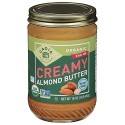 Cadia Almond Butter Crmy Og - 16 oz