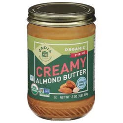 Cadia Almond Butter Crmy Og - 16 oz