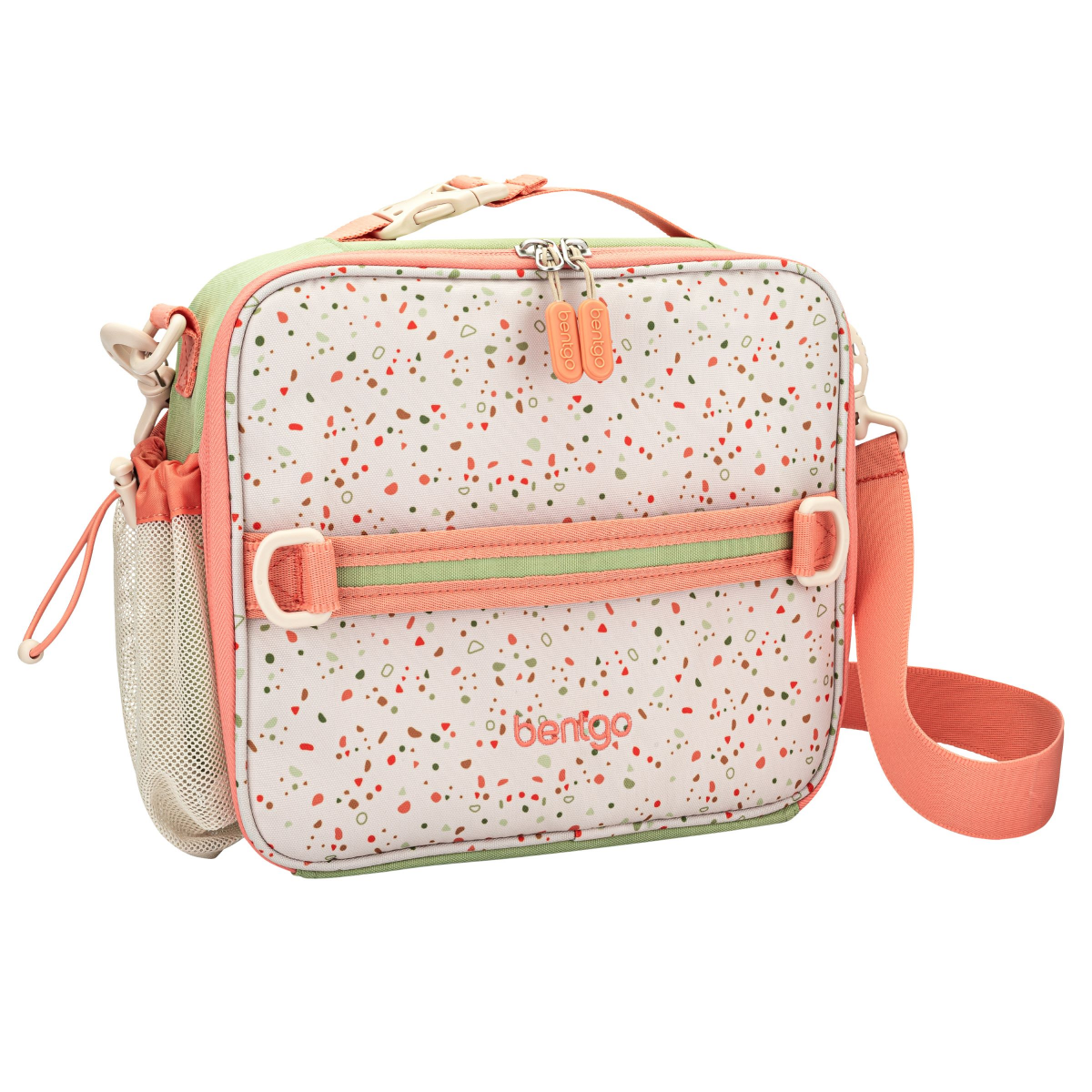 slide 1 of 4, Bentgo Kids Deluxe Insulated Lunch Bag (Whimsy & Wonder Collection) - Geo Speckle, 1 ct