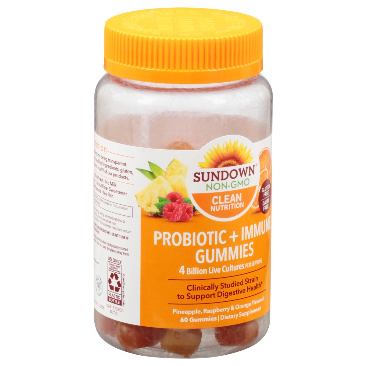 slide 2 of 9, Sundown Naturals Probiotic Gummies, 60 ct