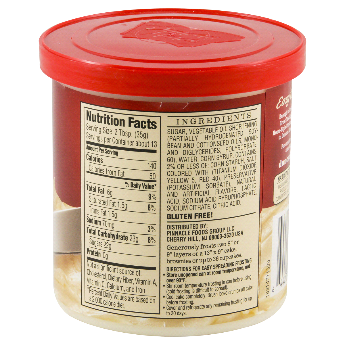 Duncan Hines Creamy Homestyle Cream Cheese Frosting 16 oz Shipt