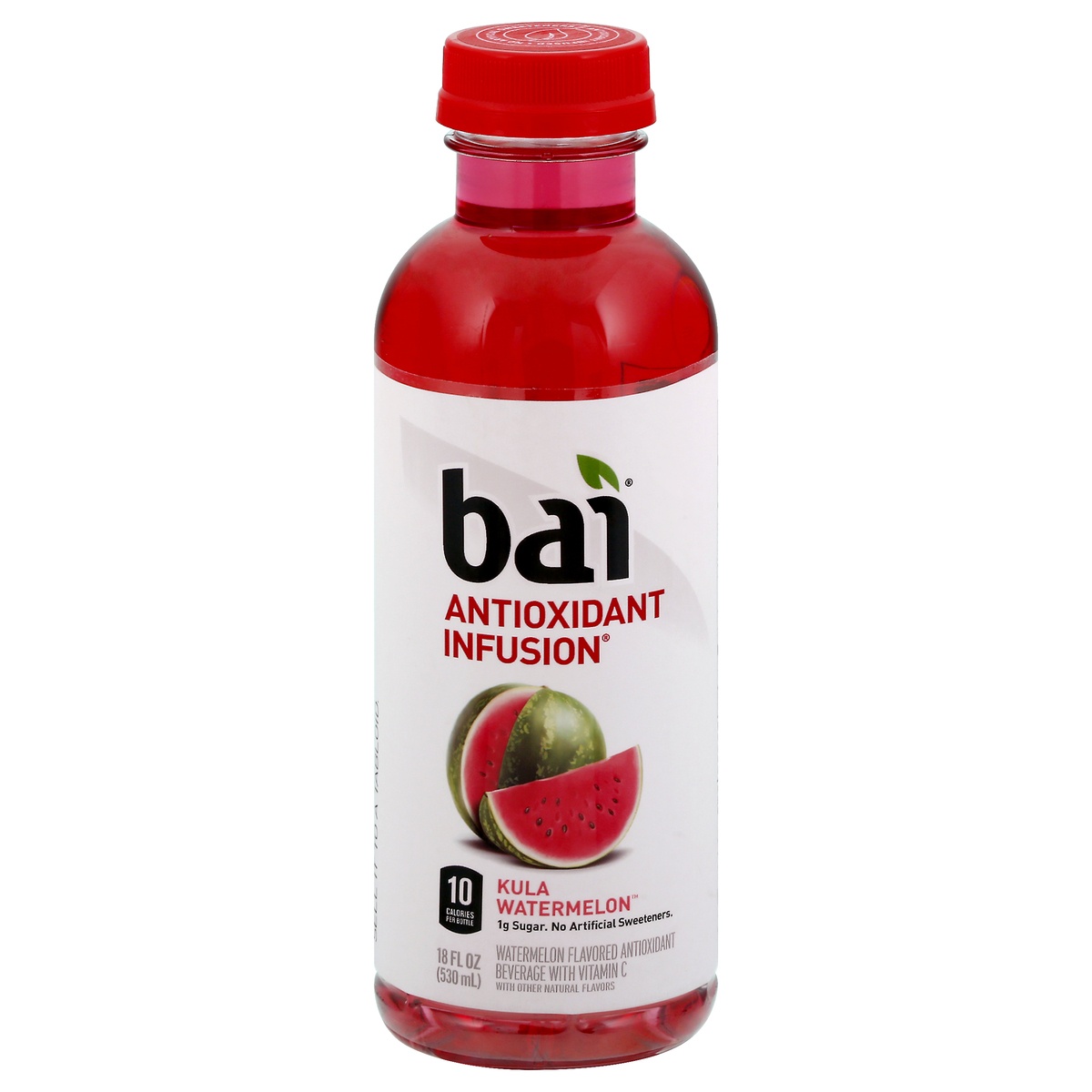 slide 1 of 2, Bai Antioxidant Infusion Kula Watermelon Antioxidant Beverage 18 oz, 