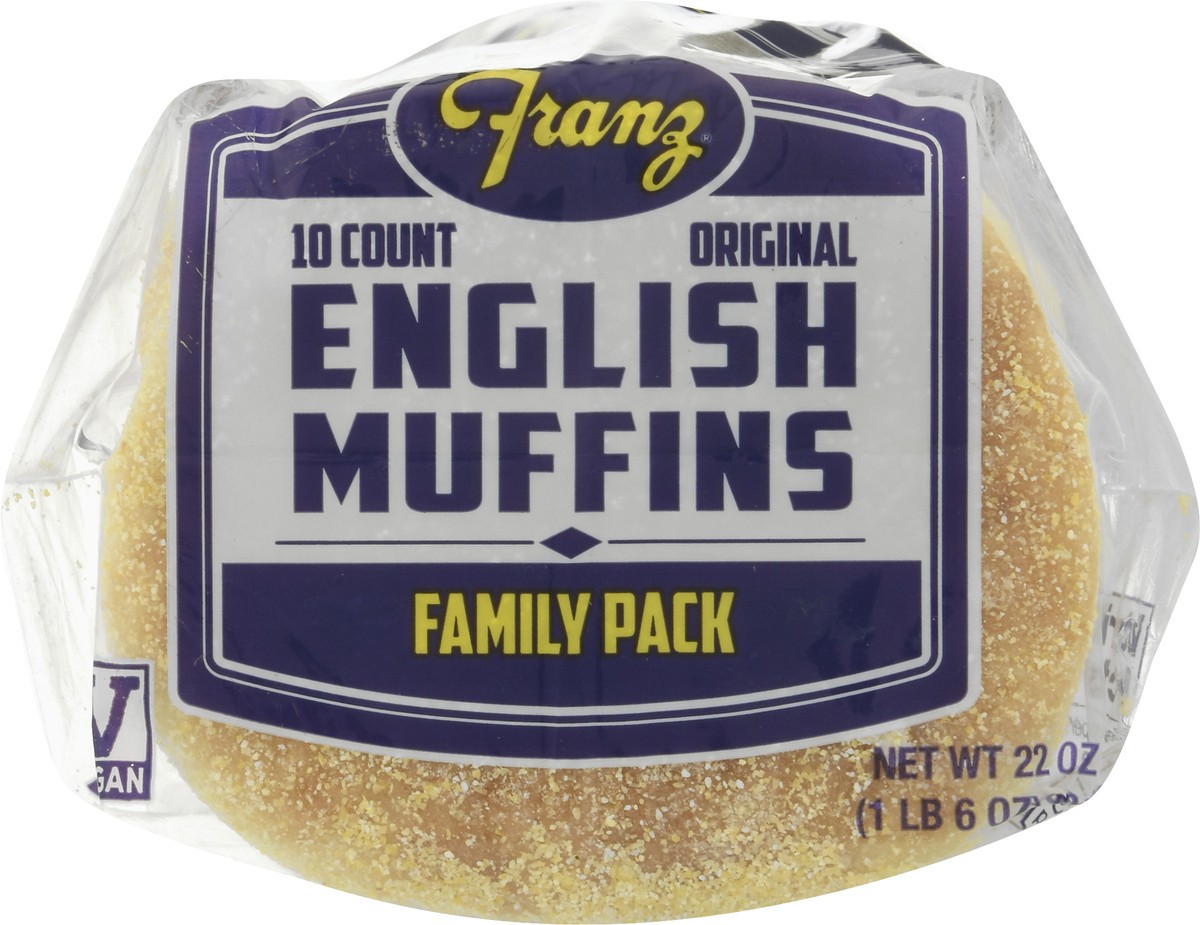 slide 8 of 10, Franz Original English Muffins 10ct 22 oz, 22 oz