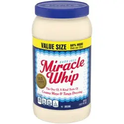 Miracle Whip Mayo-like Dressing Value Size, 48 fl oz Jar