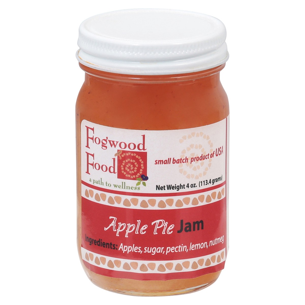 slide 9 of 13, Fogwood Food Apple Pie Jam 4 oz, 4 oz