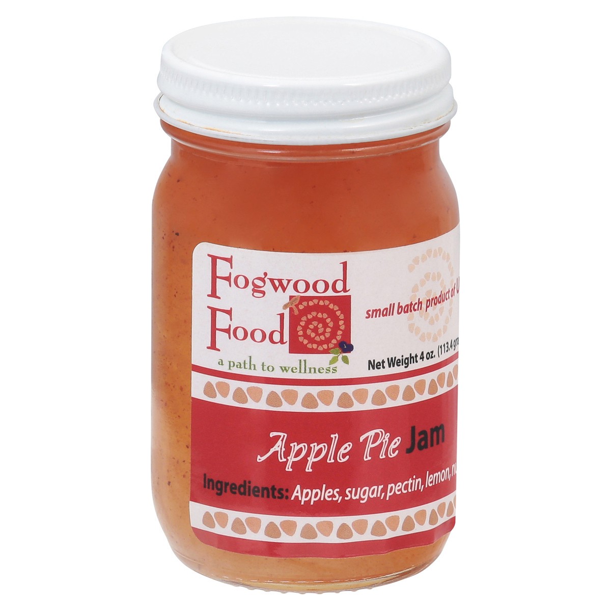 slide 2 of 13, Fogwood Food Apple Pie Jam 4 oz, 4 oz