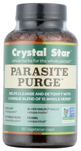 slide 1 of 1, Crystal Star Parasite Purge, 60 ct