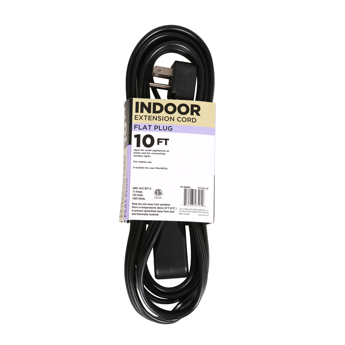 slide 5 of 9, Household Extension Cord, 10 ft, 1 ct