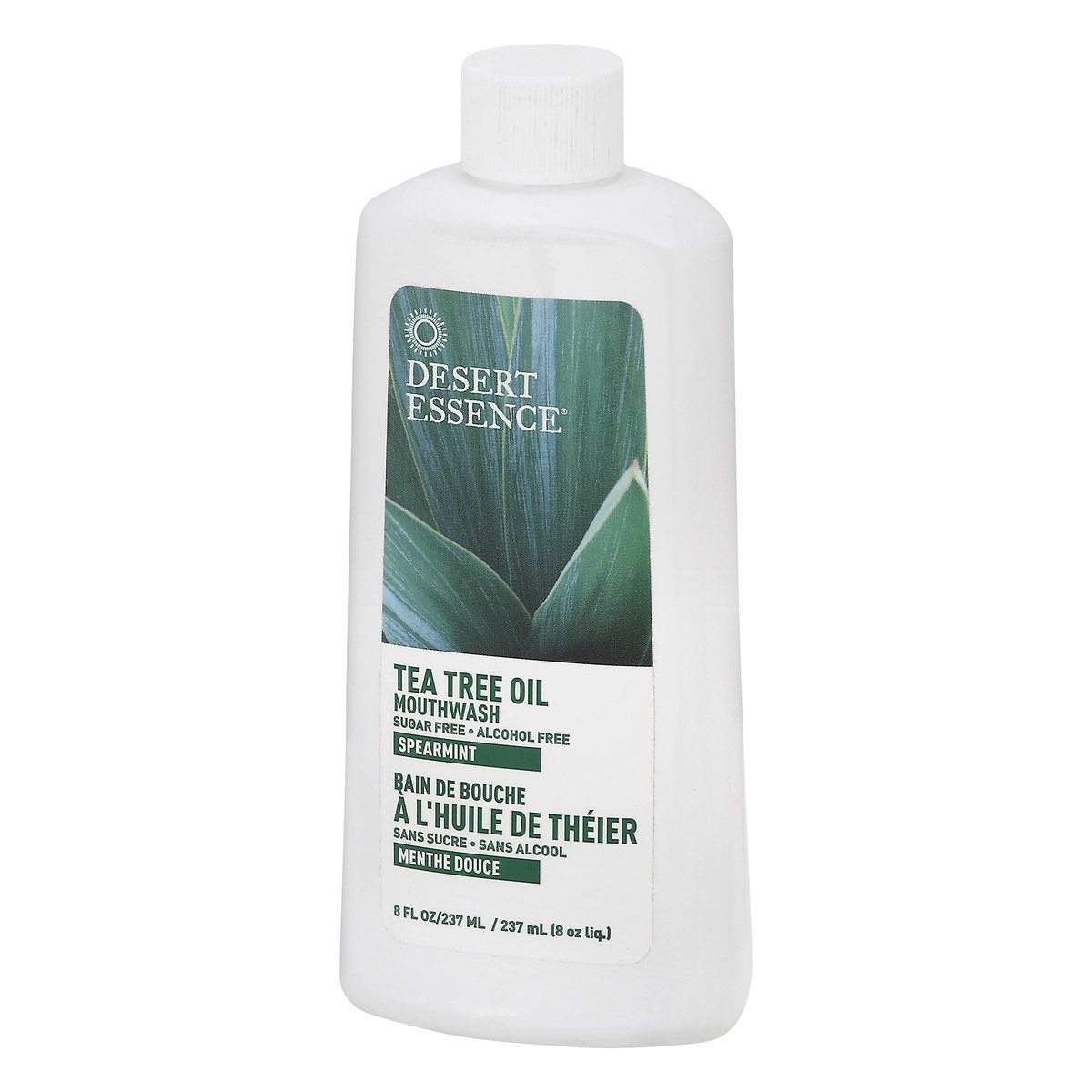 slide 3 of 9, Desert Essence Tea Tree Oil Sugar Free Spearmint Mouthwash 8 oz, 8 oz