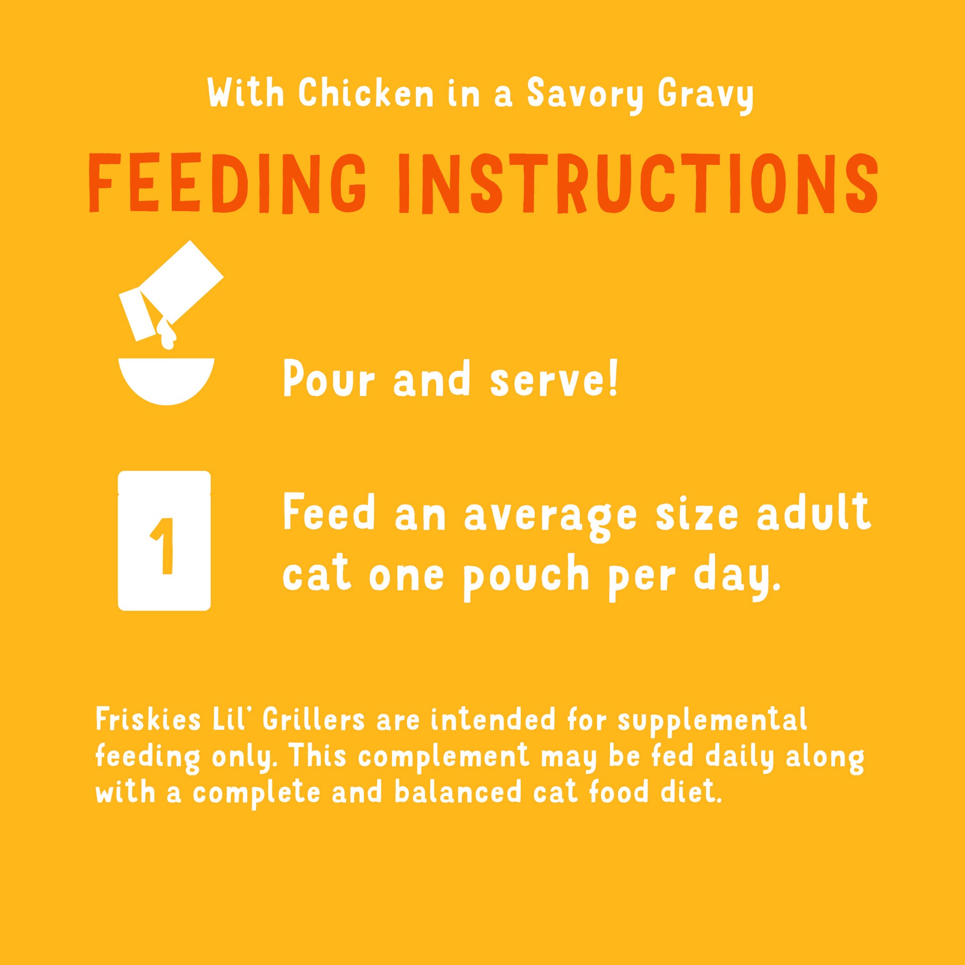 slide 4 of 8, Friskies Purina Friskies Gravy Wet Cat Food Lickable Cat Treats, Lil' Grillers Seared Cuts With Chicken, 1.55 oz