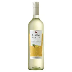 Gallo Family Vineyards Sweet Pineapple White Wine 750ml