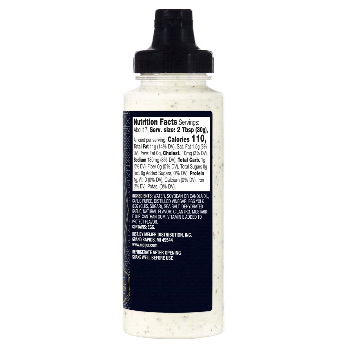 slide 9 of 9, FREDERIKS BY MEIJER Frederik's by Meijer Garlic Cilantro Street Taco Sauce, 7 oz