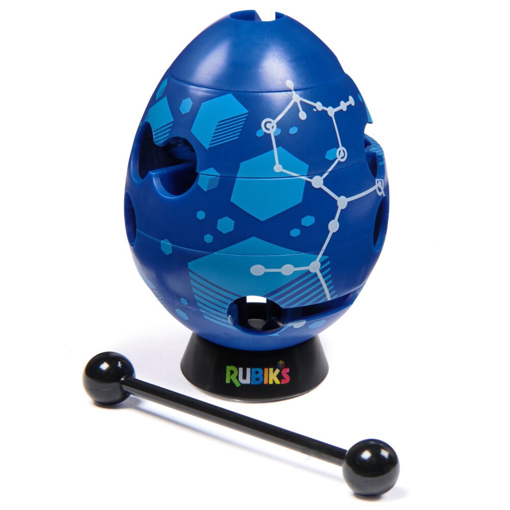 slide 3 of 4, Rubik's® Cube Smart Egg™ Puzzle - Blue, 1 ct