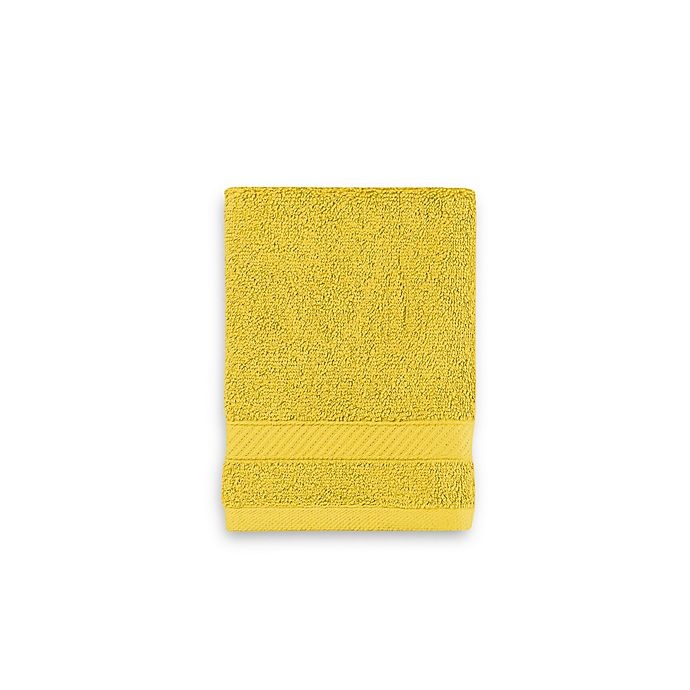 slide 1 of 3, Wamsutta Hygro Duet Washcloth - Mimosa, 1 ct