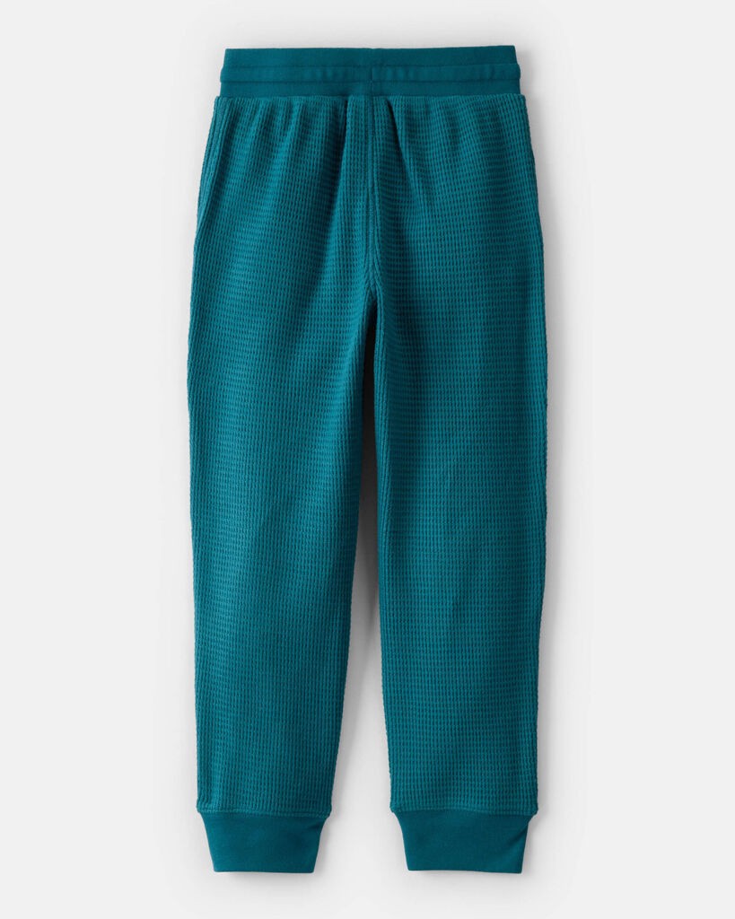 slide 2 of 3, Oshkosh Boys Thermal Drawstring Jogger - Green Teal 5, 1 ct
