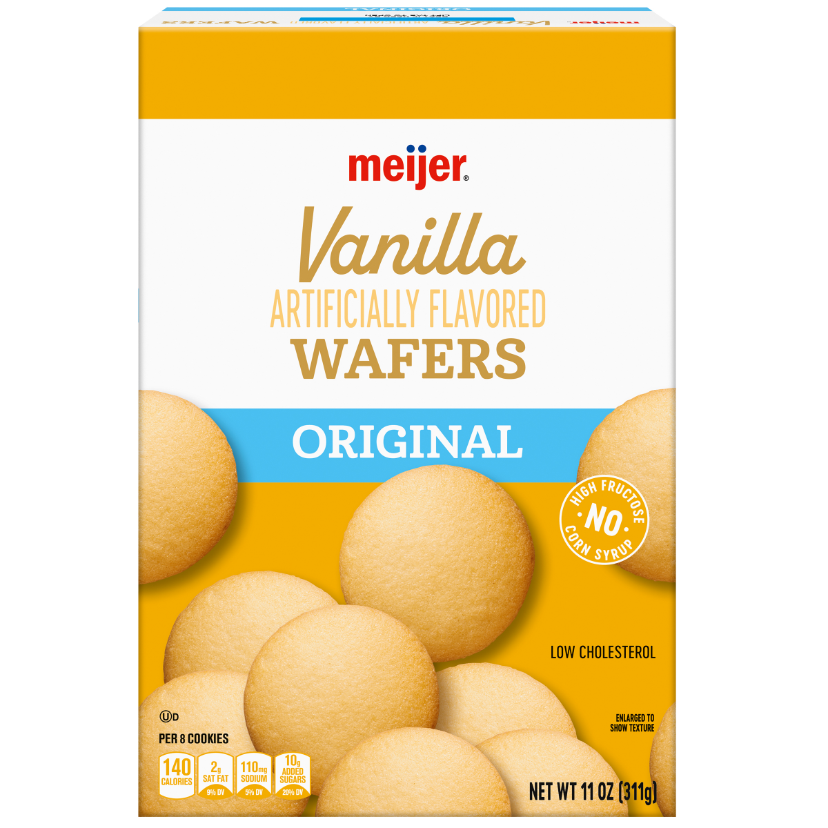 slide 1 of 29, Meijer Original Vanilla Wafers, 12 oz
