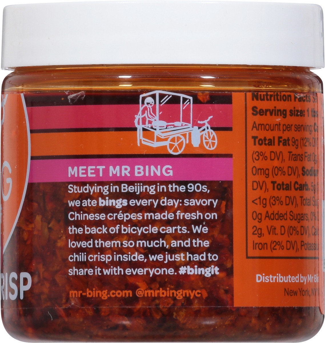 slide 6 of 9, Mr Bing Spicy Chili Crisp 7 oz, 7 oz