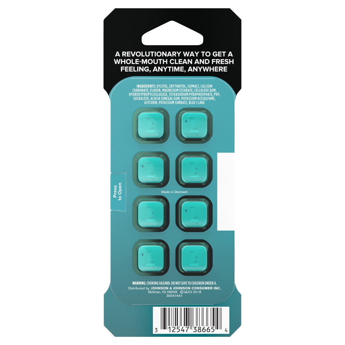 slide 2 of 5, Listerine Ready Tabs Clean Mint Chewable Tablets, 8 ct