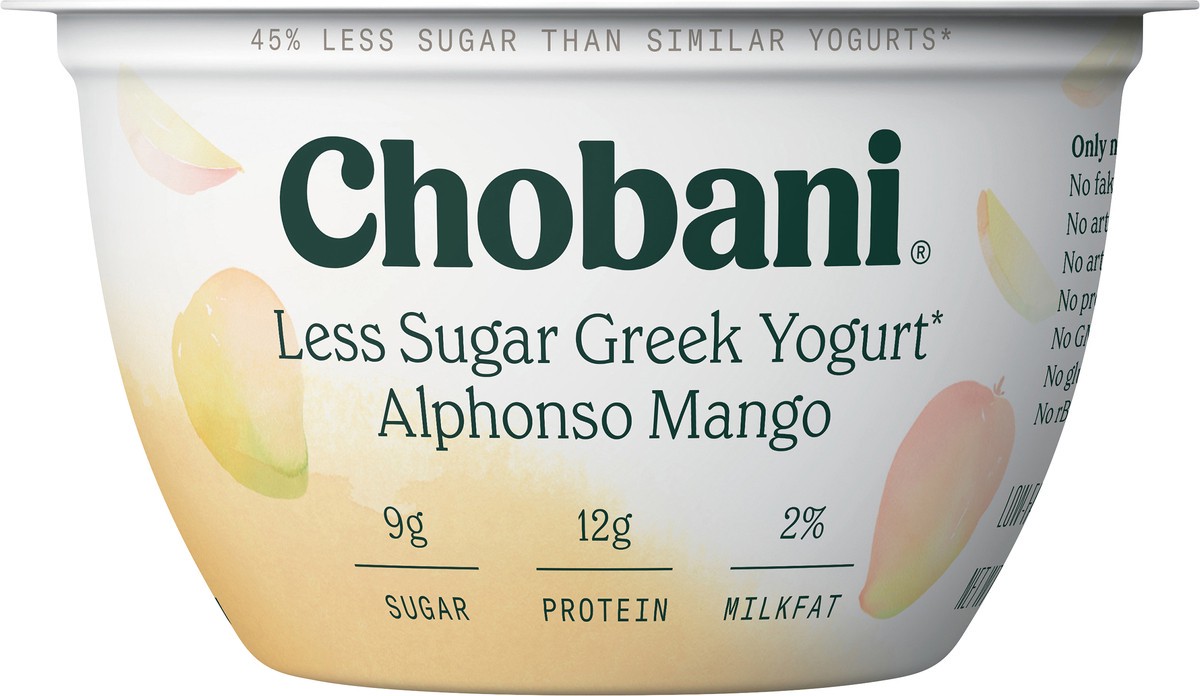 slide 4 of 9, Chobani Alphonso Mango Greek Yogurt, 5.3 oz