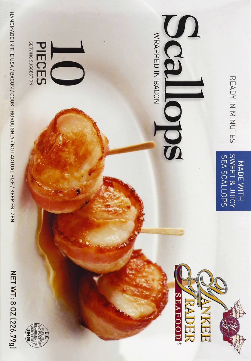 slide 4 of 6, Yankee Trader Seafood Scallops 10 ea, 10 ct