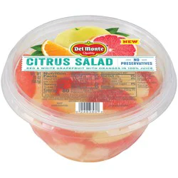 Del Monte Citrus Salad in 100% Juice, 20 oz Bowl