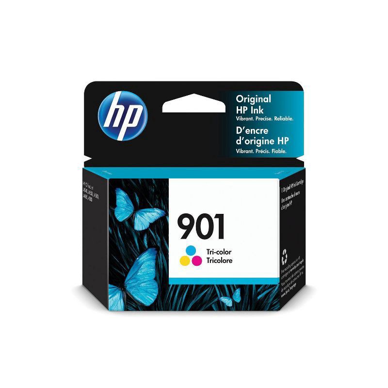 slide 1 of 3, HP Inc. 901 Officejet Single Ink Cartridge - Tri-color (CC656AN_14), 1 ct