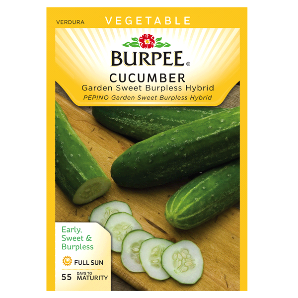 slide 1 of 1, Burpee Cucumber Garden Sweet Burpless Hybrid Seeds, 1 ct