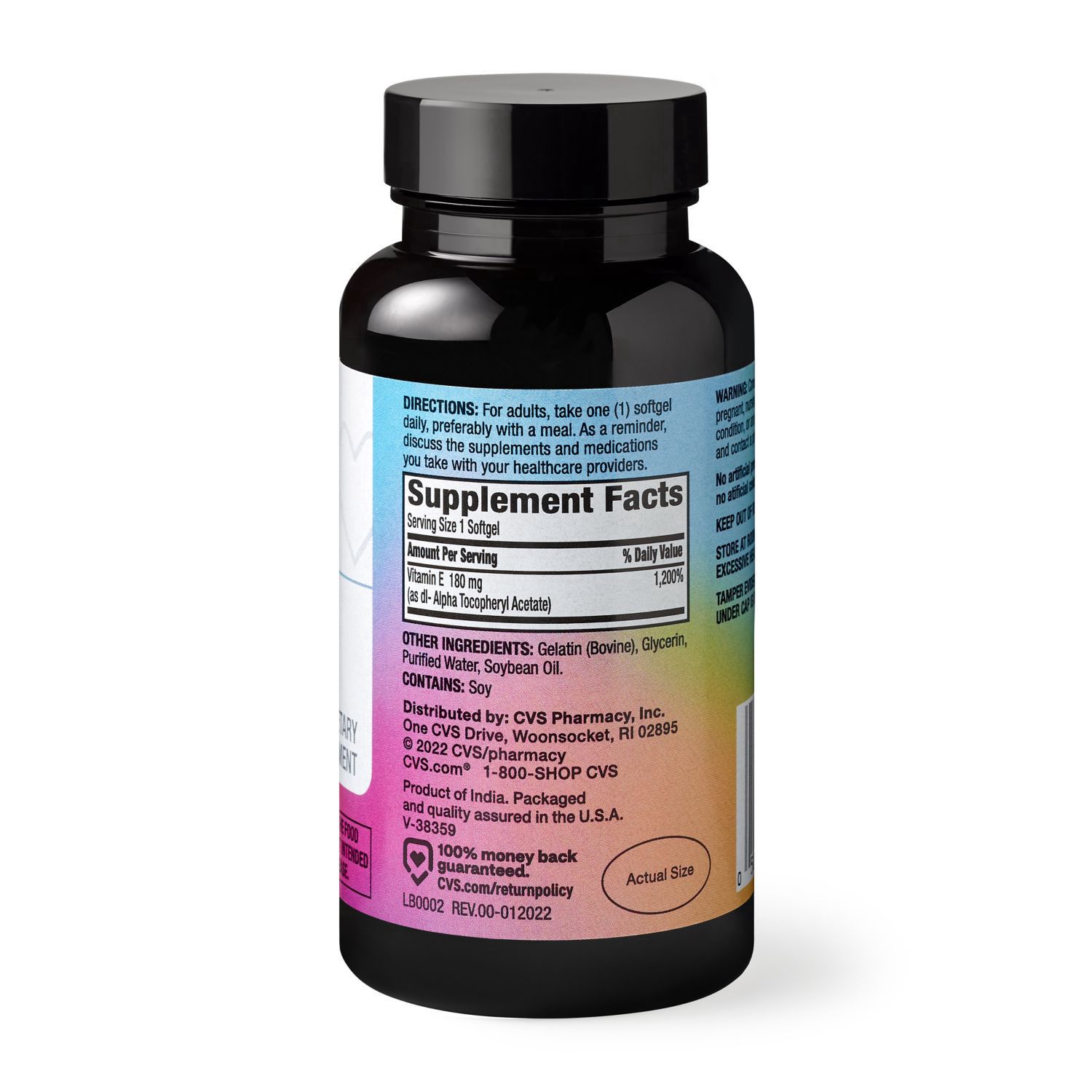 slide 2 of 2, Cvs Vitamin E Softgels, 100 Ct, 100 ct