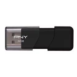 Pny Elite Turbo Attache Usb 3.0 Flash Drive - Silver