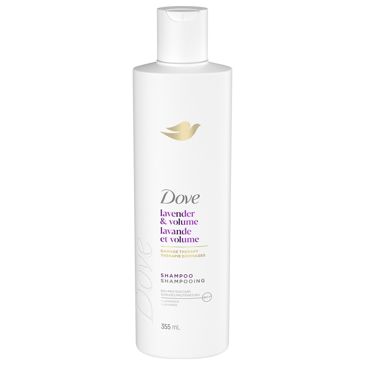 slide 1 of 10, Dove Volumizing Shampoo Lavender & Volume 12 Fl Oz, 12 fl oz