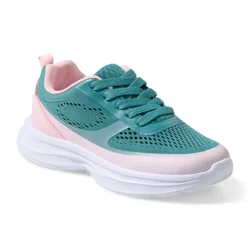 Vively Girls' Galae Athletic Shoes Teal/Pink, Size 5
